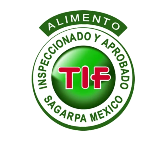TIF · Inspeccionado y aprobado SAGARPA México