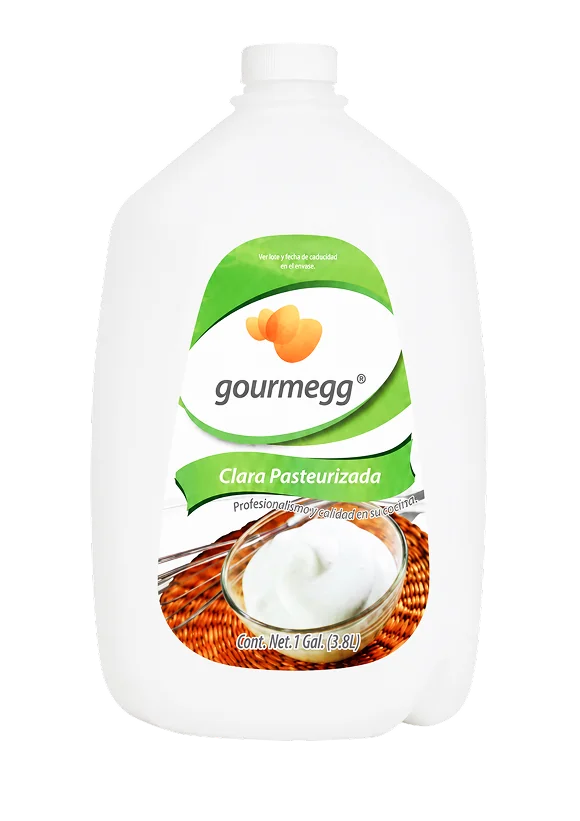 Clara pasteurizada Gourmegg, garrafa de 3.8 L